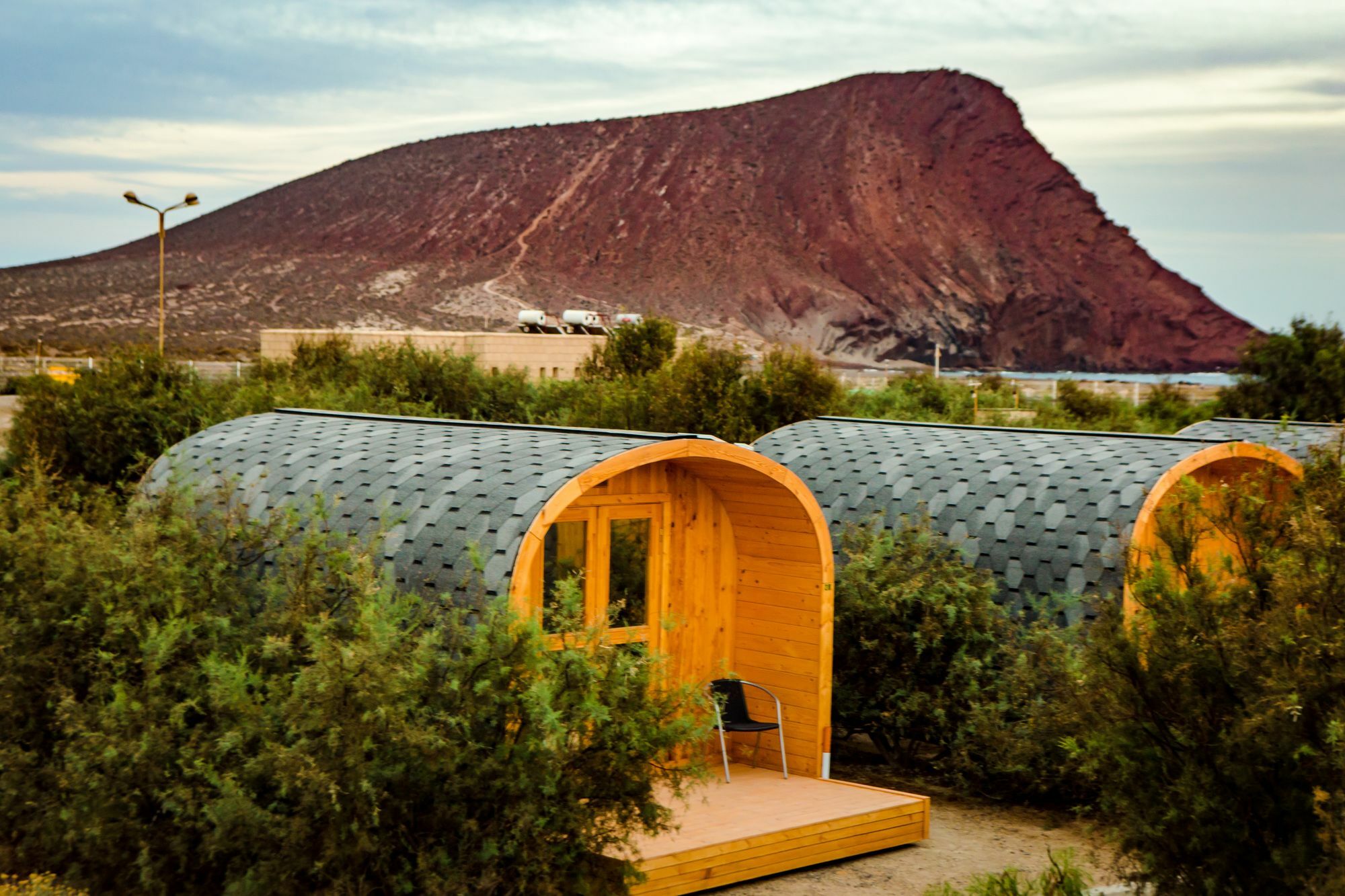 Eco-Wooden Houses Camping Montana Roja El Medano  Exterior photo